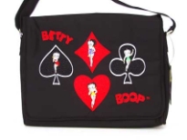 Microfiber Betty Boop Messenger Bag