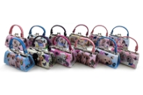 This is a dozen pack of mini purse for coins and small items. Assorted colors.