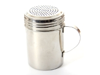 Stainless Steel 10 Oz, Dredge/Shaker with Handle