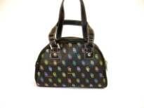 Betty Boop Small Bag with Multi colored Print on it.