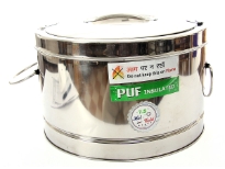 Stainless Steel 7.5 Litre hot pot with Puf insulation