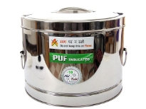 Stainless Steel 10 litre hot pot with Puf insulation