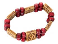 Extendable plastic beads bracelet<br> Sold Per Dozen