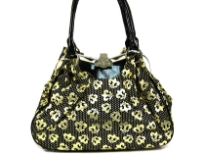 Printed PVC Fashion Handbag.
