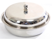 Stainless Steel Round Dish