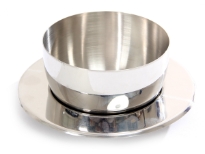 Stainless Steel Soup Bowl with Plate