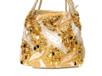 Rayon Fabric Sequin Handbag