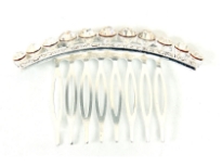Metal Hair Clip with crystal